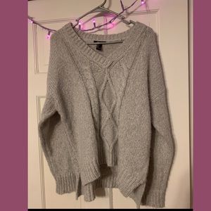 Forever 21 Cable Knit Sweater